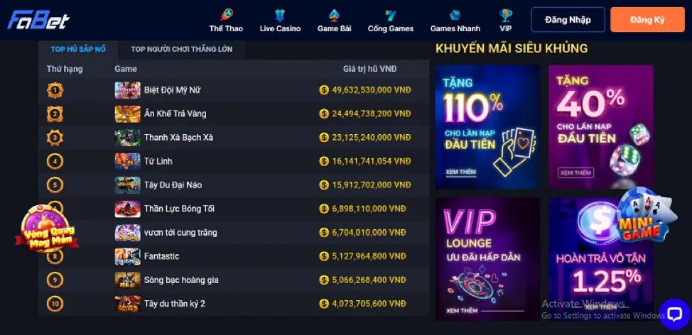 Tham gia sự kiện độc quyền mu9 app VIP